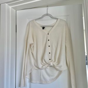 Wild Fable Thermal Long Sleeve - Cream